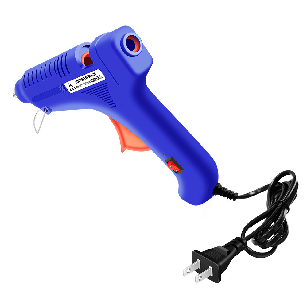 Home-hold Fast Preheat Big Power 100 Watts Hot Melt Glue Gun Perfect for DIY,Home Repairing,Arts and Crafts