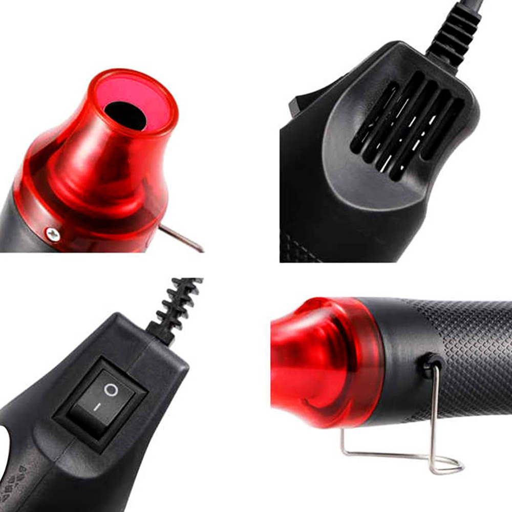 300 Watts Mini Size Heat Tool Compact Hot Air Gun for DIY Embossing Shrink Wrap Drying Paint