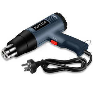 Adjustable Air Flow Speed Variable Temperature 122~1112 Fahrenheit Degree Hot Air Heat Gun with Power 2000W