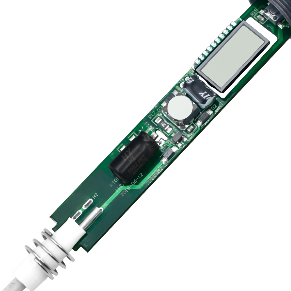 Backlight LCD digital display adjustable temperature 60W electric solder iron for welding,soldering and repairing