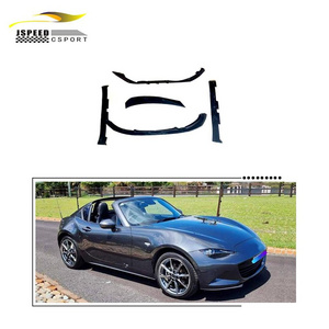 PU Body Kits Front Lip Rear Diffuser Side Skirts Rear Spoiler for Mazda MX-5 2022