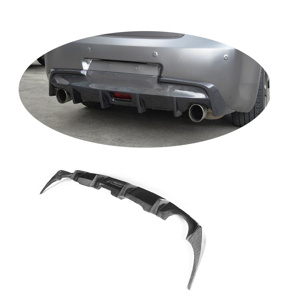 carbon fiber custom rear bumper diffuser design for Infiniti G35 G37 4D Sedan