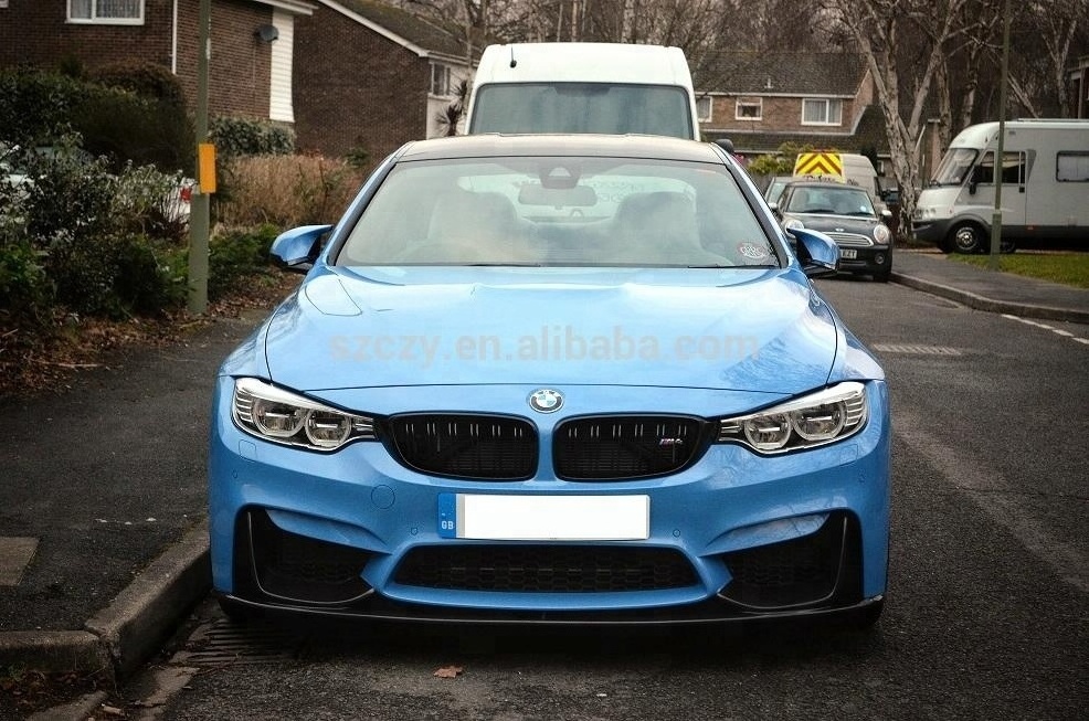 Car Carbon Fiber Front Bumper Lip Spoiler for BMW F82 M4