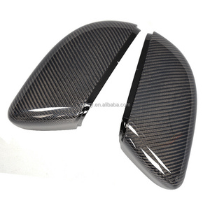 GOLF6 Racing Tuning Auto Carbon Side Mirror House Cap For VW GOLF VI MK6  GTI 10UP