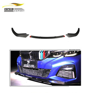 3series G20 Carbon Fiber Front Chin Lip for BMW G20 Sedan M Sport 2019-2020