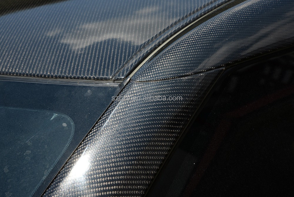 Rear Carbon Fiber A Pillar Trim for NISSAN GTR R35 2009-2015