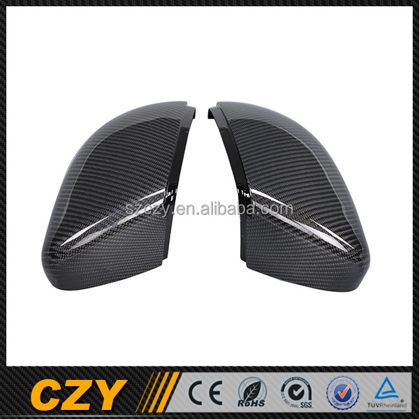 GOLF6 Racing Tuning Auto Carbon Side Mirror House Cap For VW GOLF VI MK6  GTI 10UP