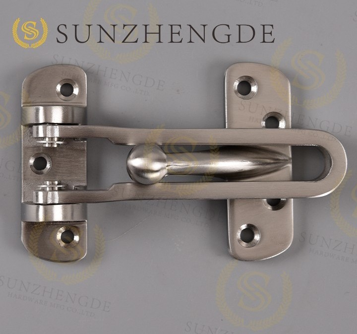 Hot Door Latch Metal Zinc alloy Door Guard degree lock in position High Security Door guard Locks