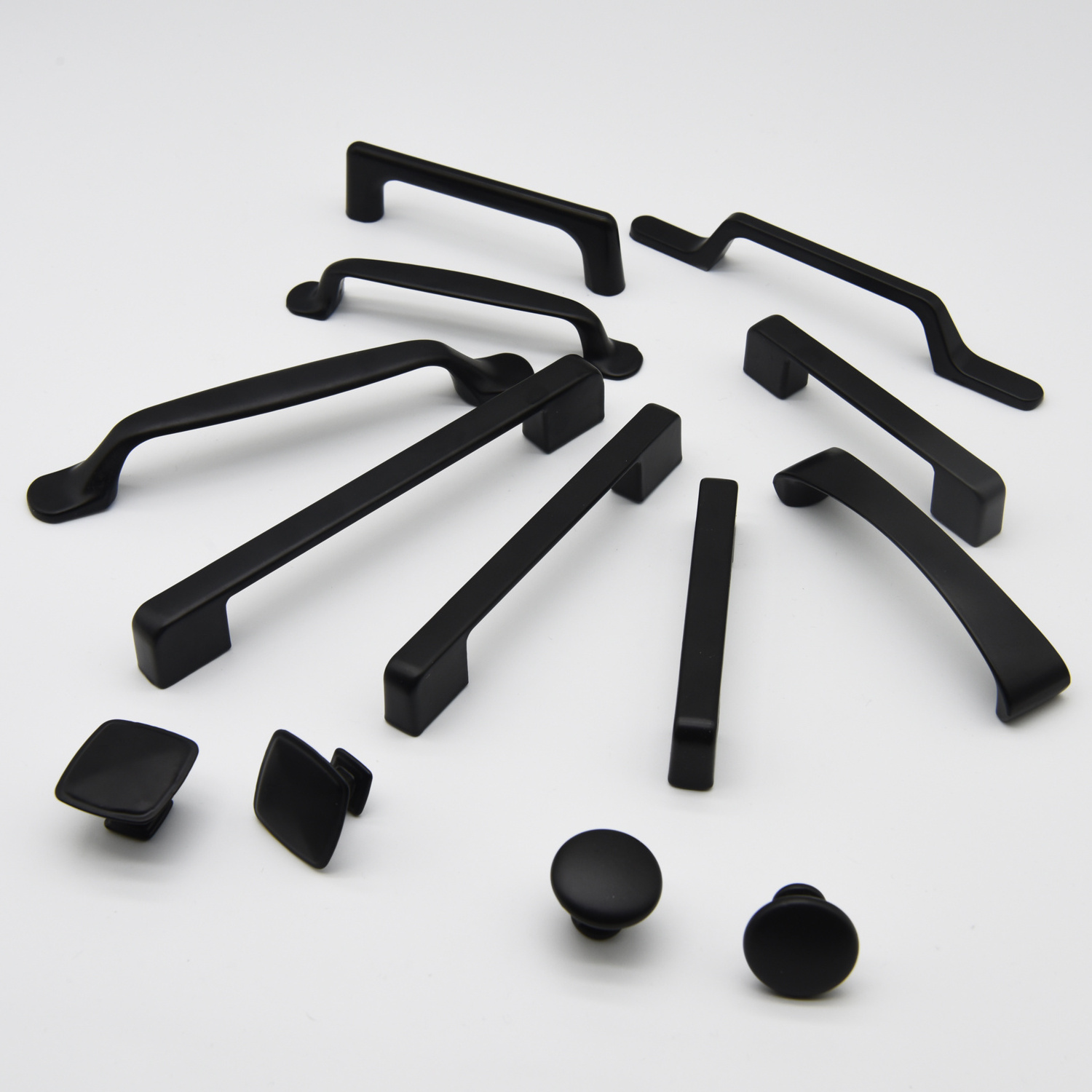 black color furniture handle Black Cabinet Knobs