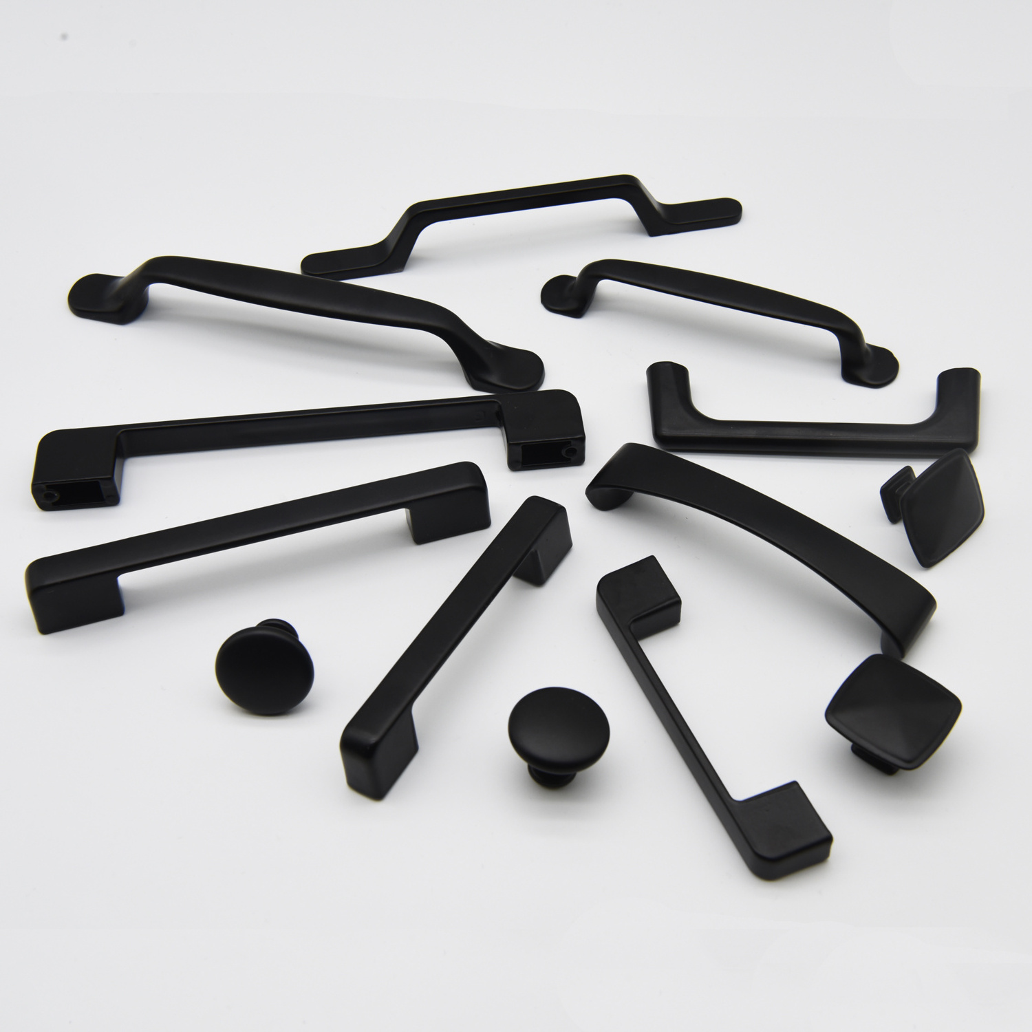 black color furniture handle Black Cabinet Knobs