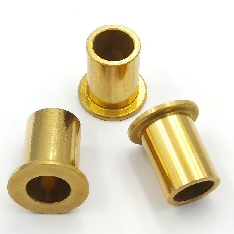 Wholesale Price Flange Bushing  Parts Copper Brass Bronze Sleeve Bushing Fittings Sleeves