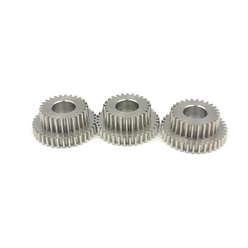 Professional OEM Factory Top Stainless Steel Spur Gears Double Gears