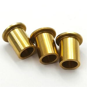 Wholesale Price Flange Bushing  Parts Copper Brass Bronze Sleeve Bushing Fittings Sleeves