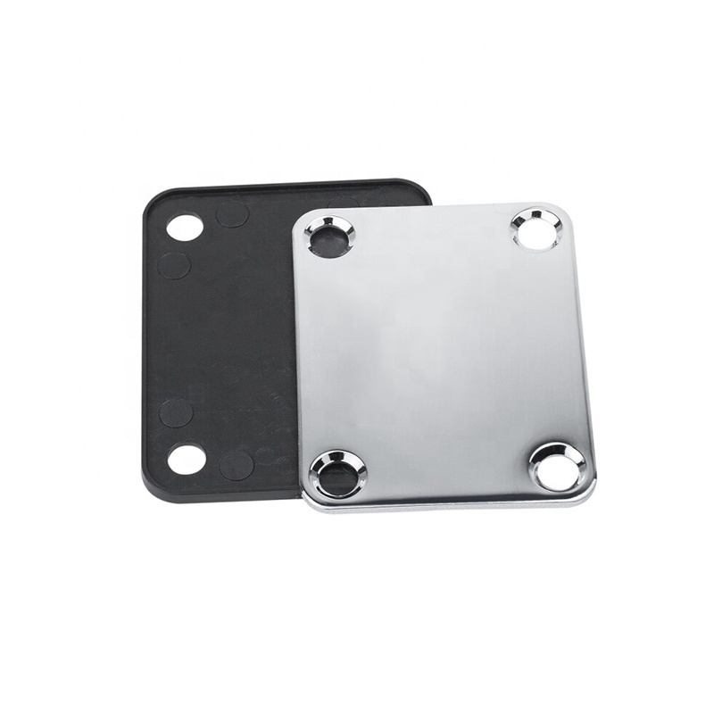 Custom Metal Polished Guitar Neck Plate