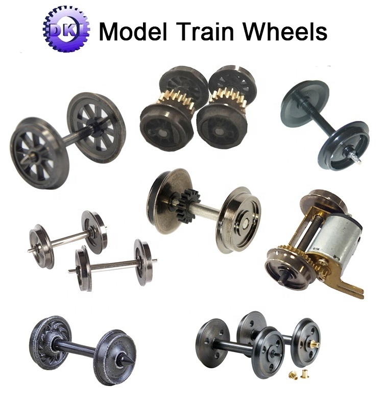 Custom Ho Scale Toy Model Train Wheels With Small Motor For Sale