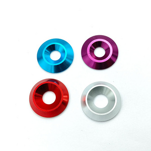 Shenzhen dakunlun Colorful M6 Aluminum alloy washers fender washer