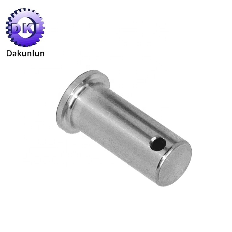 Custom Metal Pins Stainless Steel Grooved Clevis Pin