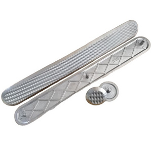 high quality Safety stainless steel plastic Tactile Warning Strip Paving Blind Indicator studs tile For Roadway