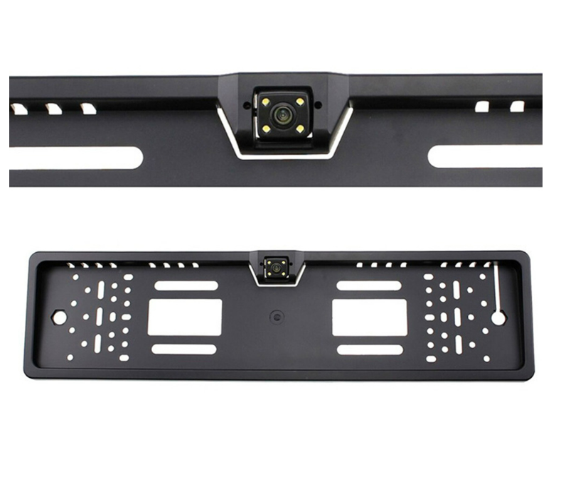 Universal European Car Reverse License Plate Frame Mount Rear View Backup License Car Number Plate Camera