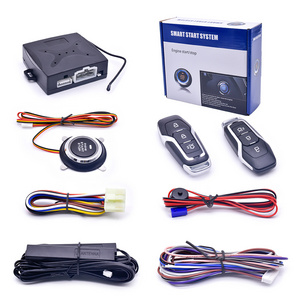 Car PKE one key Remote Start keyless entry Universal PKE car security alarm push button start stop system