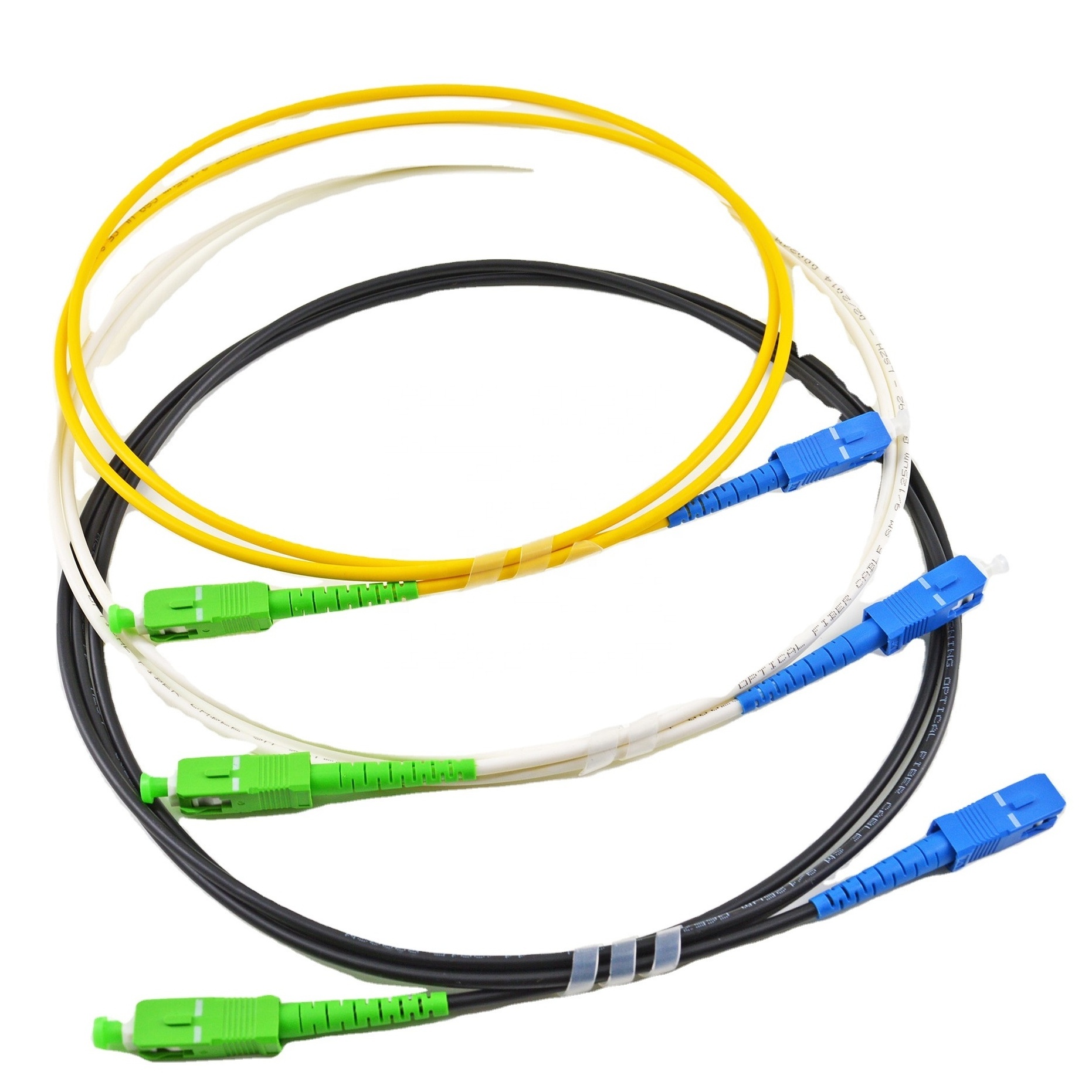 Professional Manufacture Wholesale SC/APC-SC/APC SM SX optical fiber patch cord