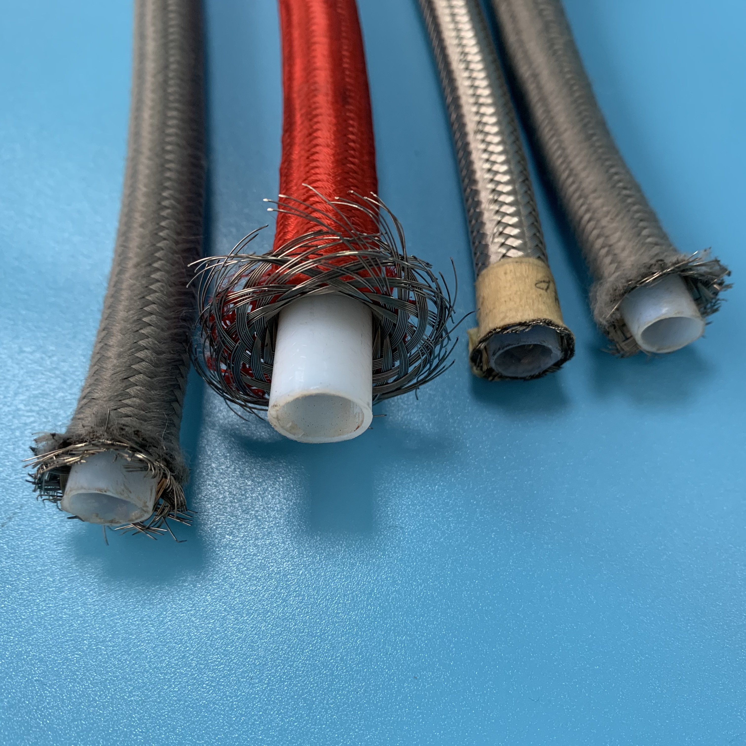 Moisture Resistance PTFE Lined Flexible Metal Hose Braided Steel tube