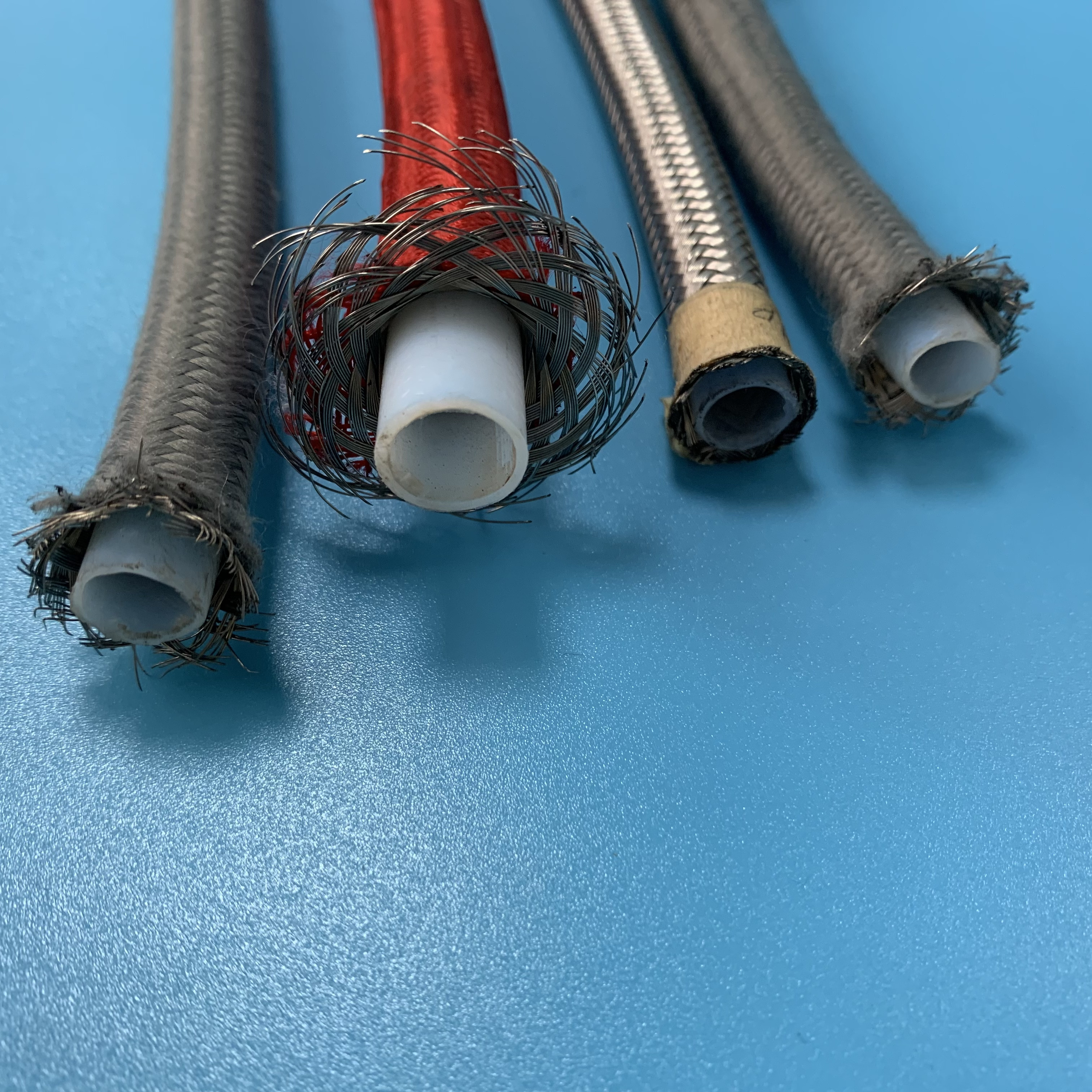 Moisture Resistance PTFE Lined Flexible Metal Hose Braided Steel tube