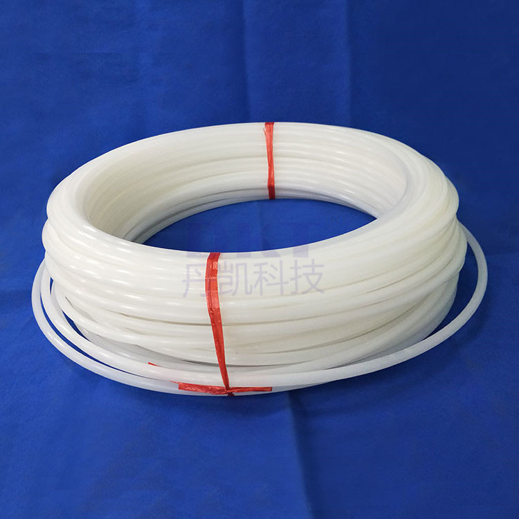 DKT High Temperature And Pressure Resistance Plastic pipe ID 12 mm OD 14 mm PVDF Tubing For Steam Tube