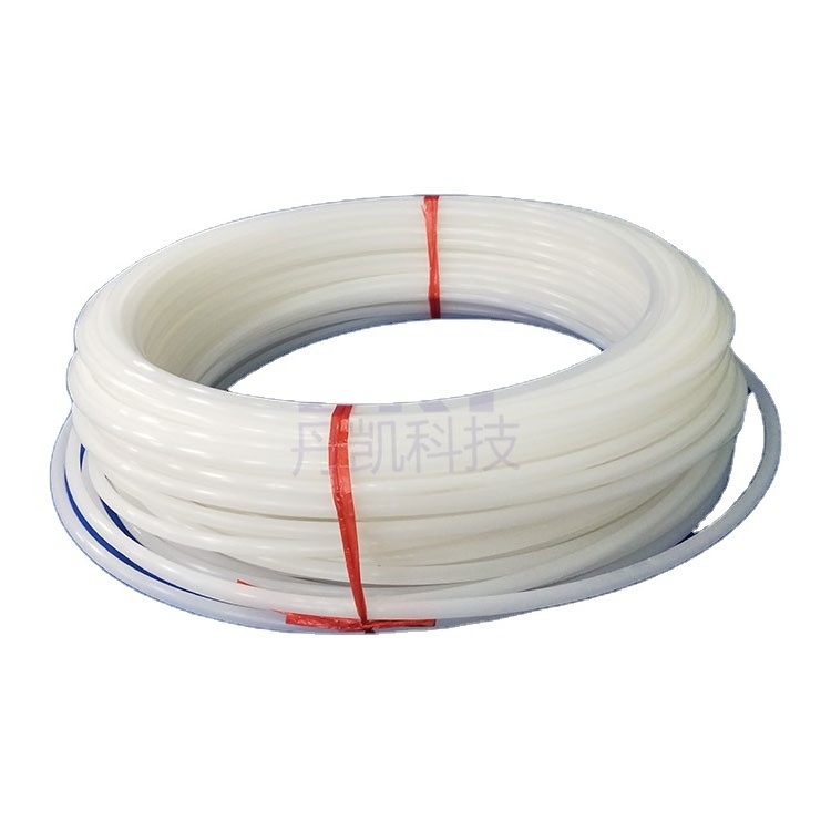 DKT DKT Milky White Corrosion Resistance ID 2 mm OD 4 mm PVDF Tubing For Chemical Industries