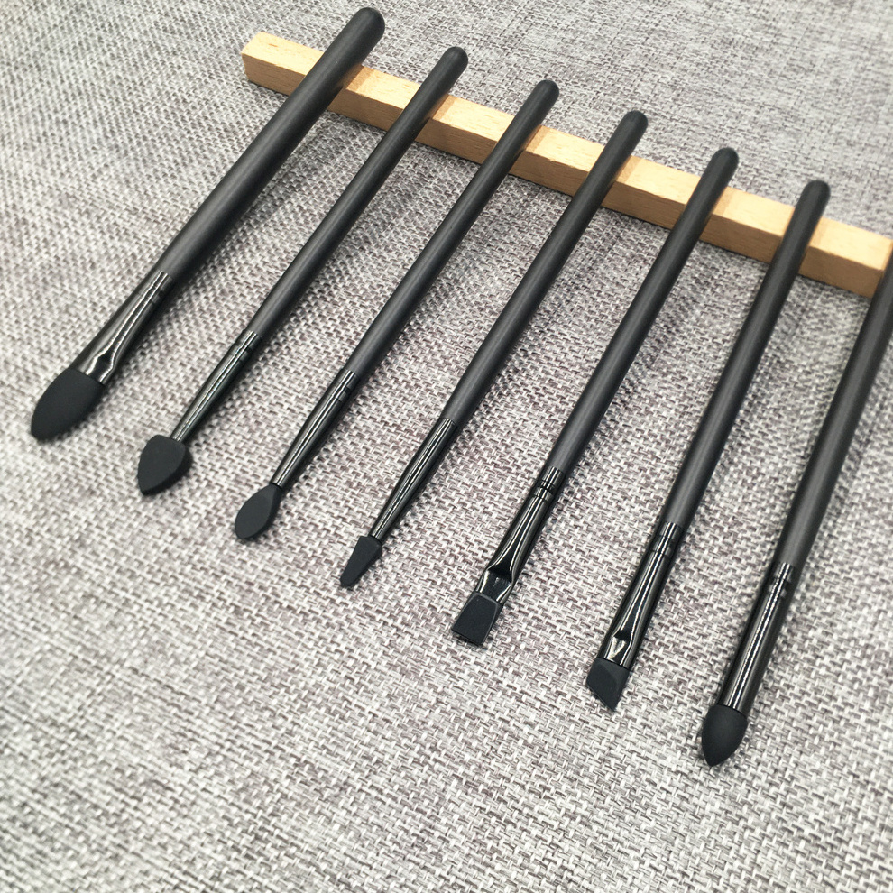 Silicone Eyeshadow Liner Brush Eyebrow Brush Soft Eye Lifting Tools Makeup Applicator Brushes Custom Logo