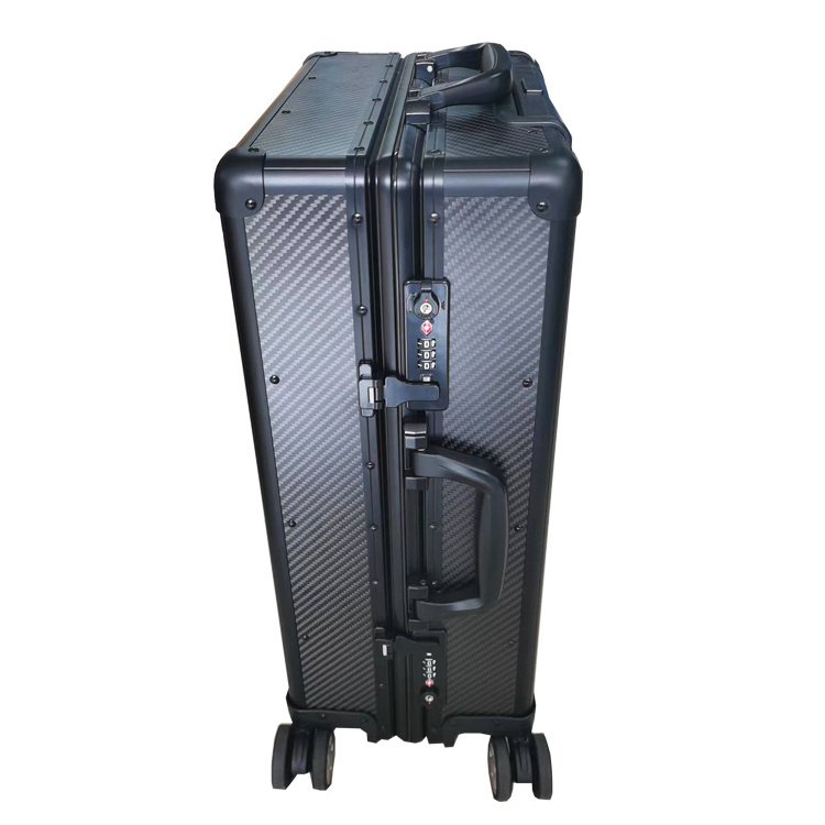 Customized carbon fiber suitcase with high tensile strength carbon fiber