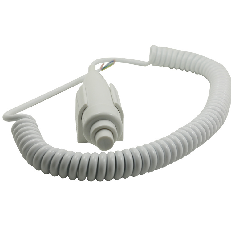 CR DR Exposure Hand Switch 2 Step 4 Core 6m Wire Exposure Hand Switch For Various X-Ray Machines