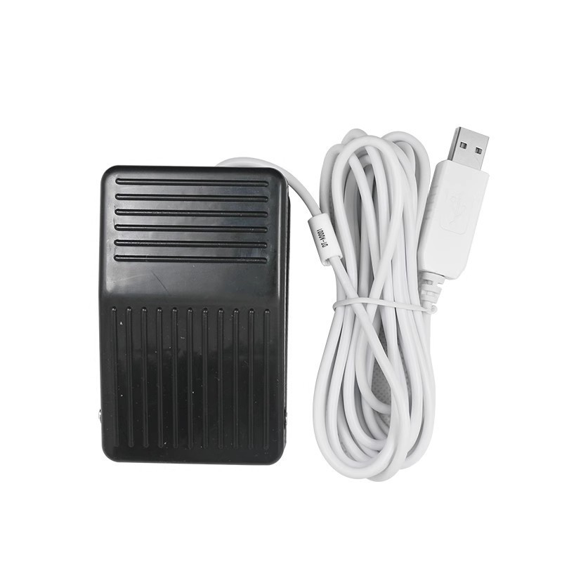 3m Wire Plastic USB Foot Pedal Video Game Foot switch One Key Control Program Computer Mouse Keyboard foot switch