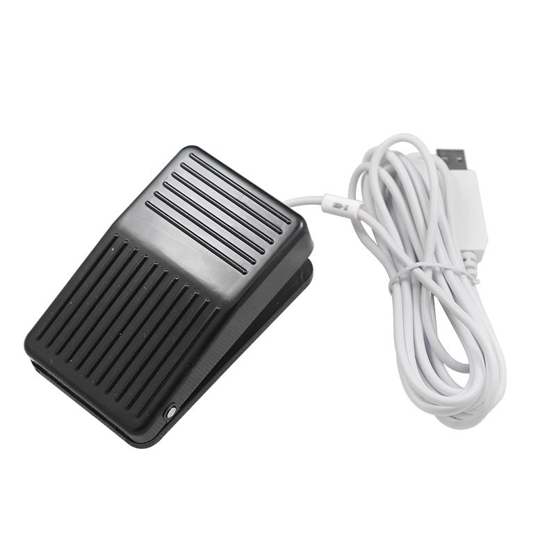 3m Wire Plastic USB Foot Pedal Video Game Foot switch One Key Control Program Computer Mouse Keyboard foot switch