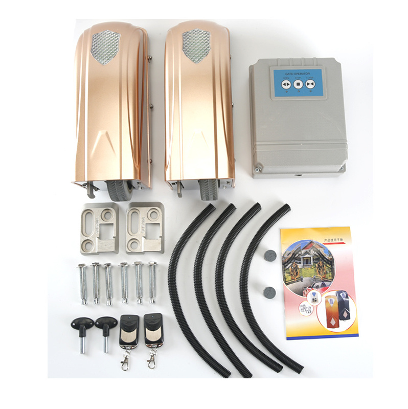 For DC-24V Wheel type automatic swing gate opener garage door opener ...
