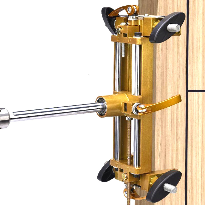 Door frame mortiser wooden door lock jig