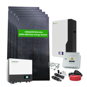 Solar Energy Battery Storage System Solar Lighting Indoor Storage System Complete Solar System For Home Hybrid