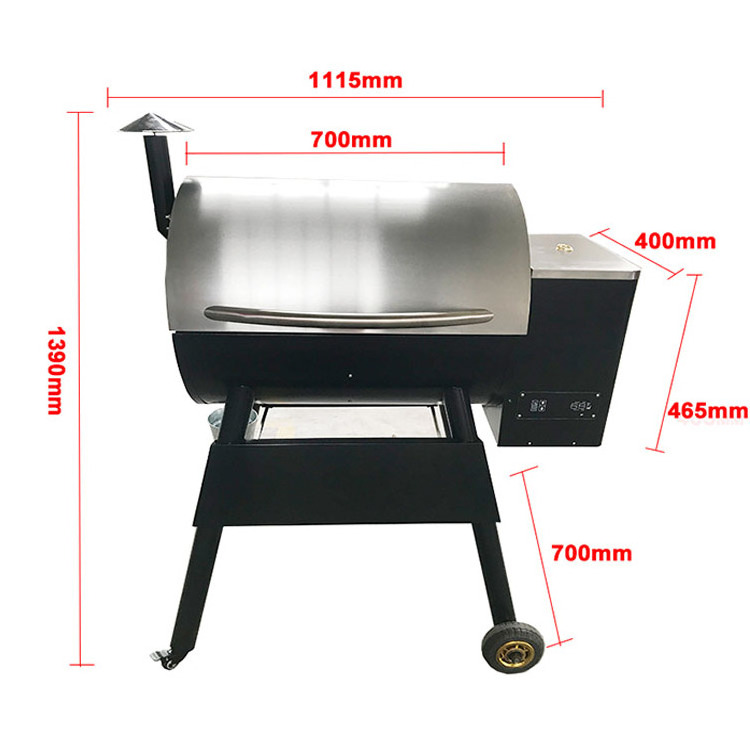 Outdoor Kitchen Bbq Accessories Stainless Steel Charcoal Stove Wood Pellet Grills Smokeless Indoor Stove Top Bbq Grill