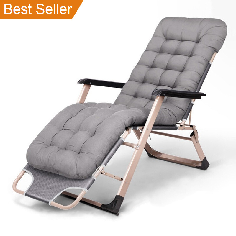 Yoler Luxury Zero Gravity Lounge Chair Folding Outdoor Camping Adjustable Height Compact Ultralight Chair folding chairs&beds