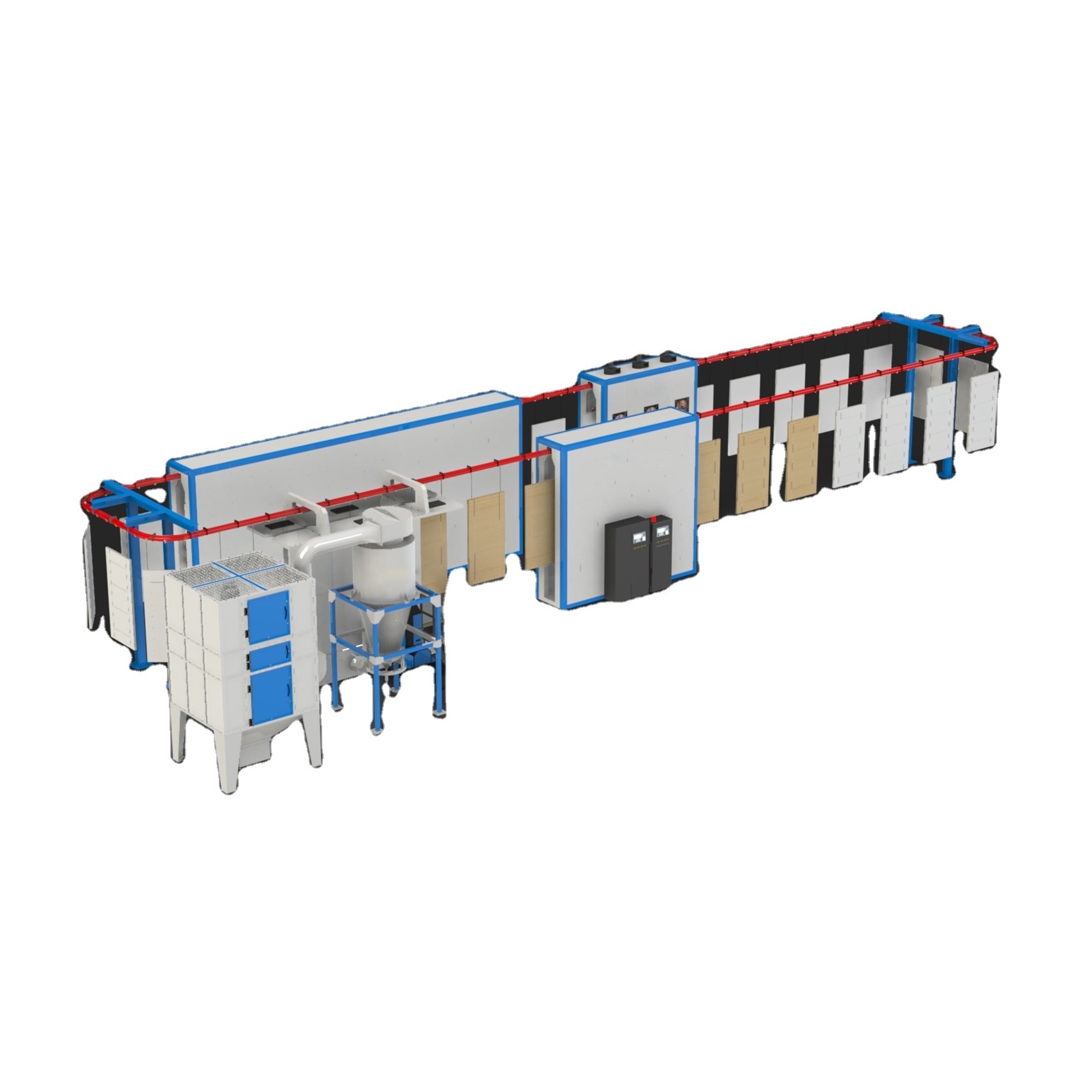 MDF Powder Coating line