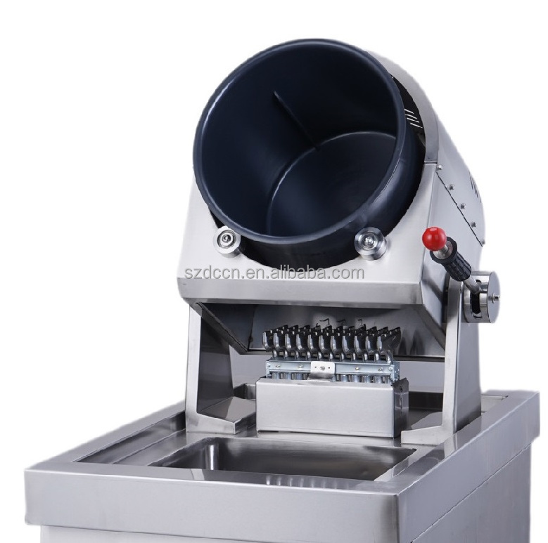 Dingci Mixer Fried Rice Drum Cooking Machine Trade Self Cooking Fried Rice Machine Gas