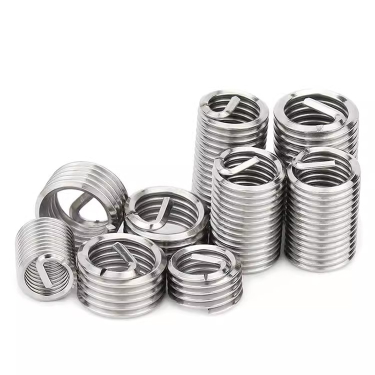 4# 6# 8# 10# 1/4 3/8 5/8 5/16 Stainless Steel Thread Inserts Helical Screw Bushing Wire Sleeve Thread Repair Insert