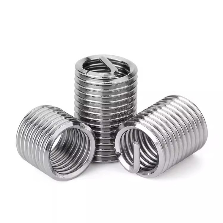 4# 6# 8# 10# 1/4 3/8 5/8 5/16 Stainless Steel Thread Inserts Helical Screw Bushing Wire Sleeve Thread Repair Insert