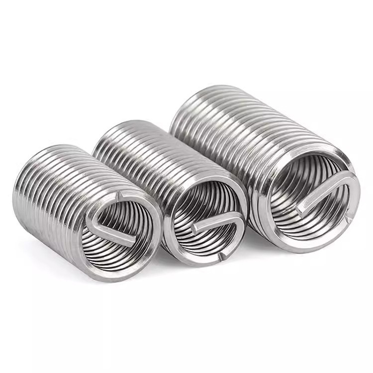 4# 6# 8# 10# 1/4 3/8 5/8 5/16 Stainless Steel Thread Inserts Helical Screw Bushing Wire Sleeve Thread Repair Insert