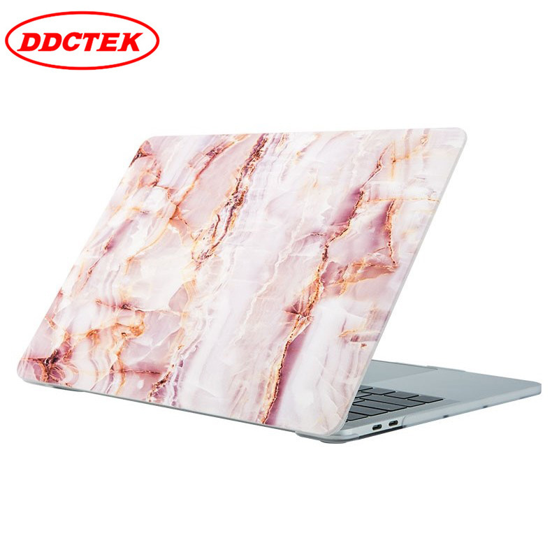 2022 Original custom fancy plastic marble 3d printed hard shell laptop cover for macbook air/pro case