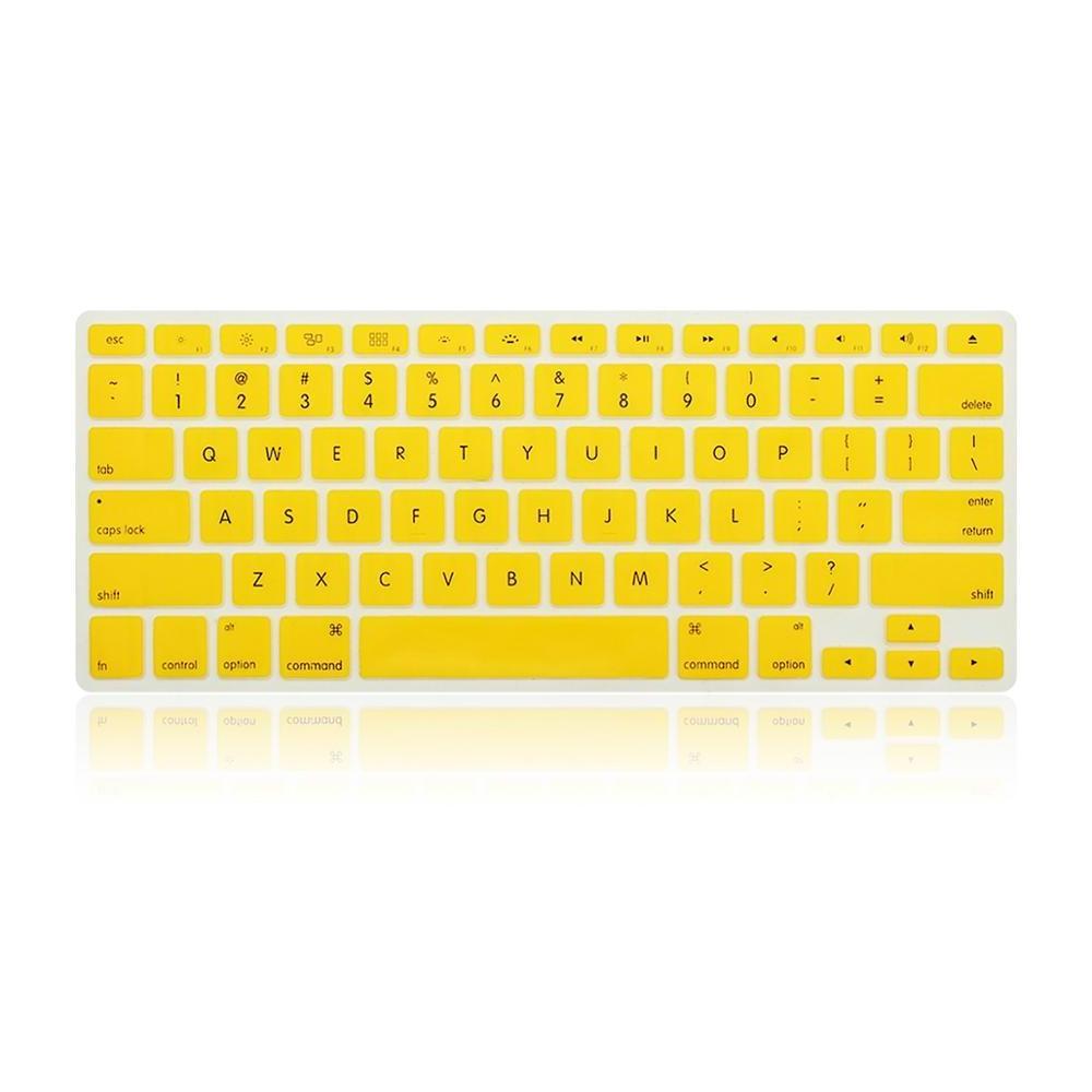 Laptop Keyboard Protector Dust Keyboard Cover for Macbook Protect Computer Keyboard Silicone English CN;GUA 0.3mm Stock 2pcs 50g