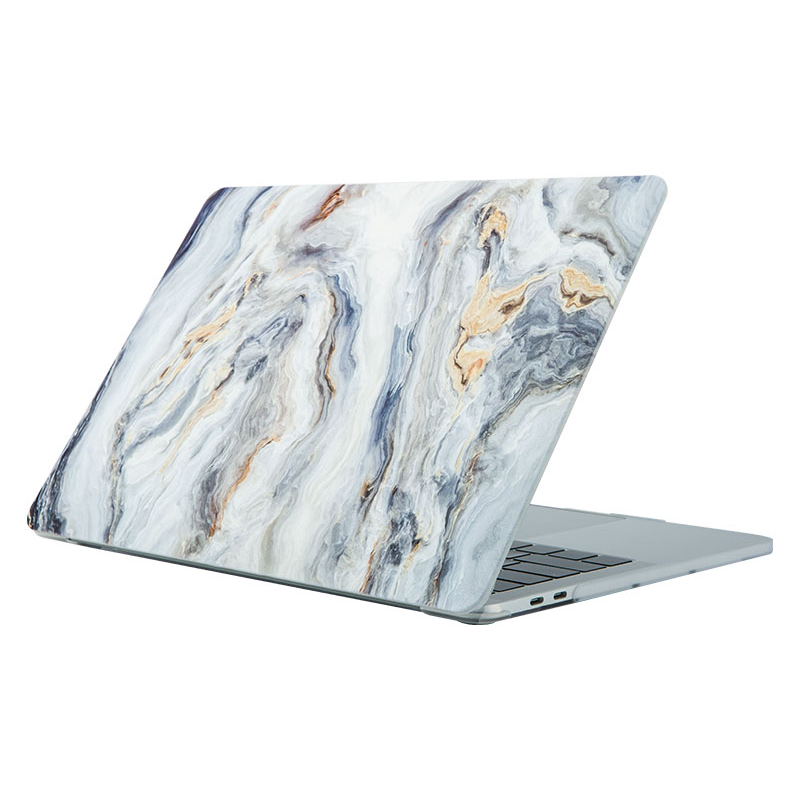 2022 Original custom fancy plastic marble 3d printed hard shell laptop cover for macbook air/pro case