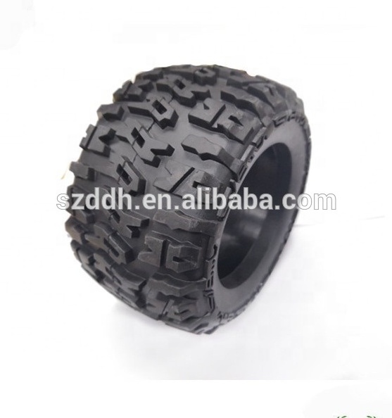 Customize Wear Resistance  Model Car Rubber Toy Wheel Silicone Small Tyre