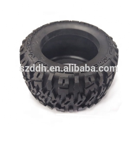 Customize Wear Resistance  Model Car Rubber Toy Wheel Silicone Small Tyre