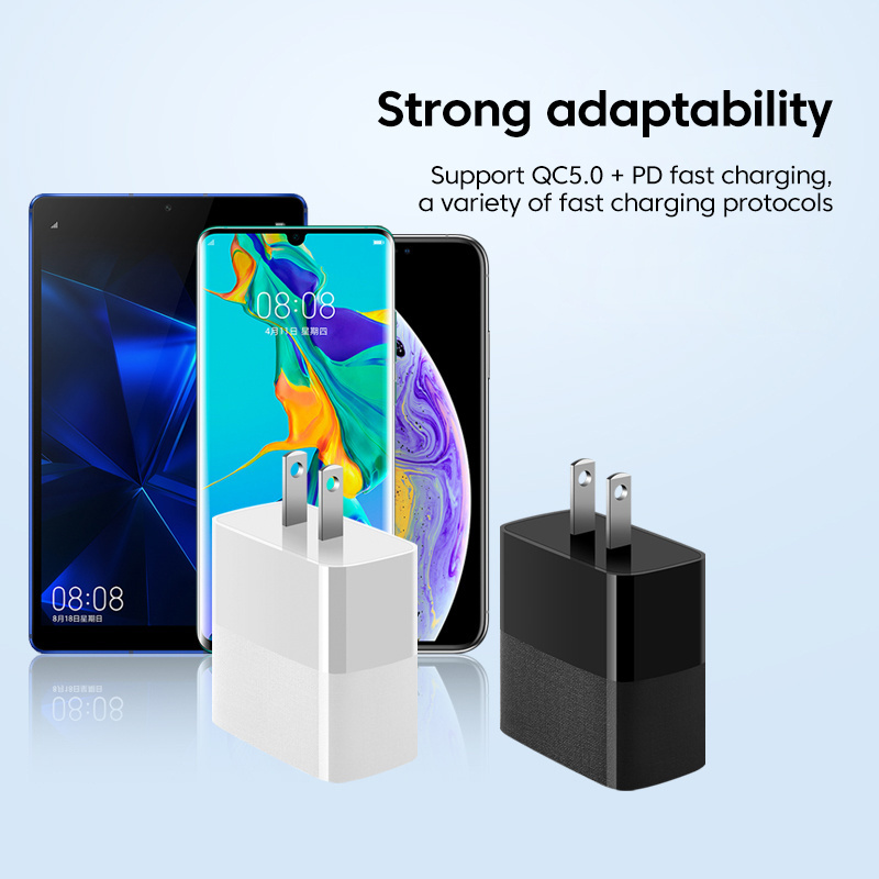 100W USB Type C Charger PD QC 5.0 Quick Charge Type-C Fast Charging Phone Adapter For iPhone 14 13 12 Xiaomi Huawei Samsung